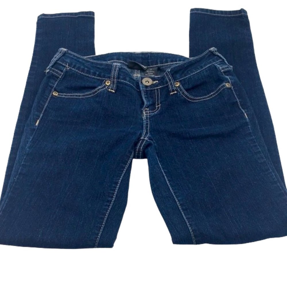 City Streets👖 Blue Skinny Jeans Size 1